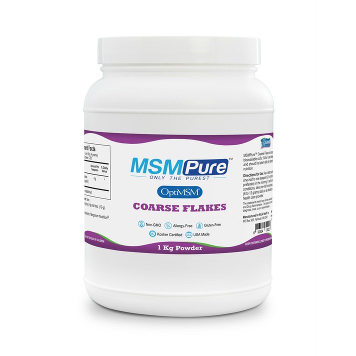 엠에스엠퓨어 코어스 플레이크 파우더, 1kg, 1개