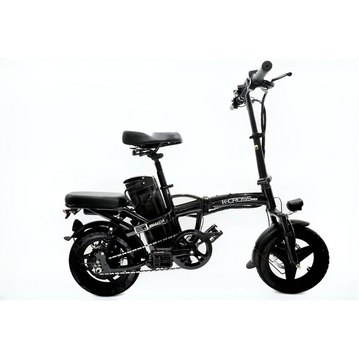 크로스 48V 400W 접이식 전기자전거, White, K-Cross M23, 10Ah/480wh/pas20~50Km