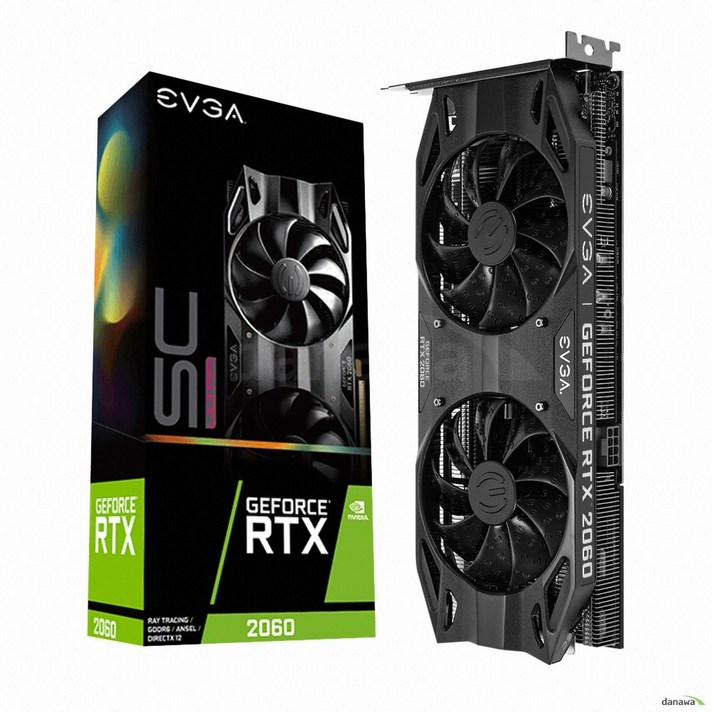 EVGA 지포스 RTX 2060 SC ULTRA GAMING D6 6GB