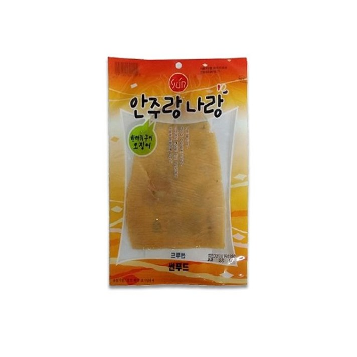 썬푸드 썬푸드) 한마리구이 오징어 60g x 5개 술안주나 아이들 영양간식으로도 일품 (간식/마른/안주/자반/안주도매/게살/맛살/수산가공식품 추천), 1개