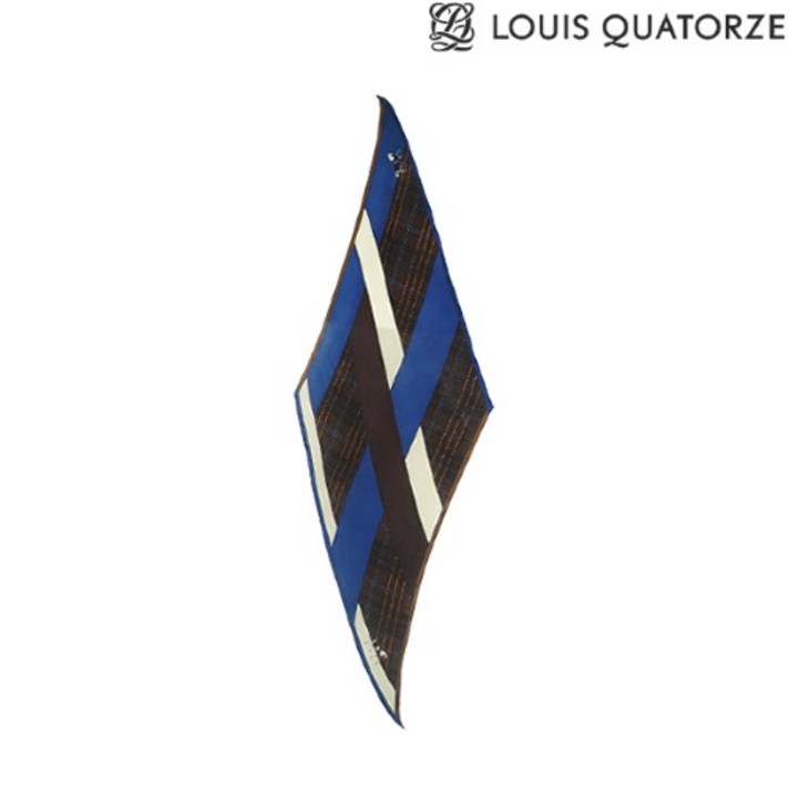 루이까또즈 [루이까또즈] 울 마름모스카프 포니 스카이블루 (SA-2WSD331SB_21FW)