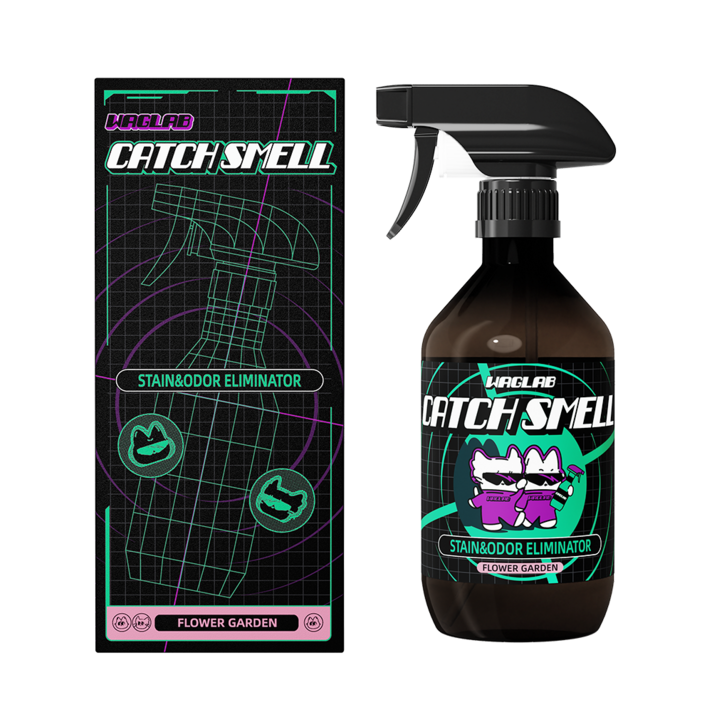 와그랩 캐치스멜 플로럴 향 강아지 고양이 반려동물 배변냄새 제거, 1개, 500ml 와그랩 캐치스멜 플로럴 향 강아지 고양이 반려동물 배변냄새 제거, 1개, 500ml