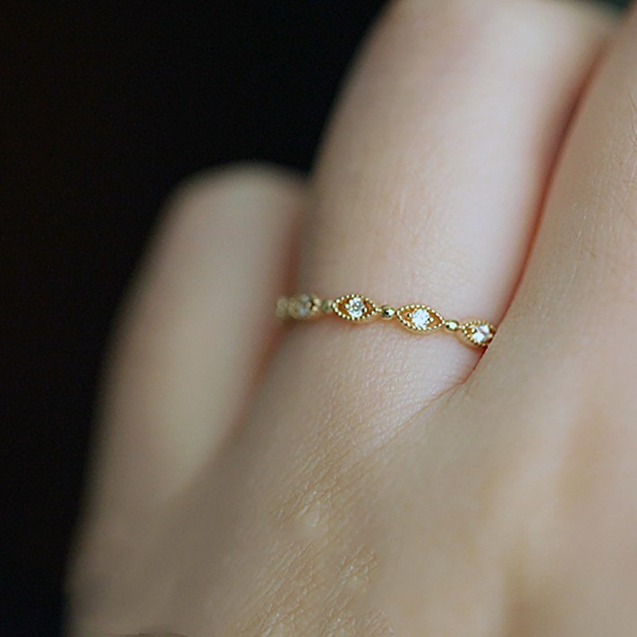 모모커머스 [변색없는] 부와 장수를 부르는 물고기 반지 소원반지 행운반지 학업운반지