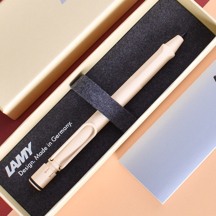 라미 샤프 사파리 코지 크림 스페셜 한정판(단독출시), 사파리 코지 크림 샤프(각인 없음)