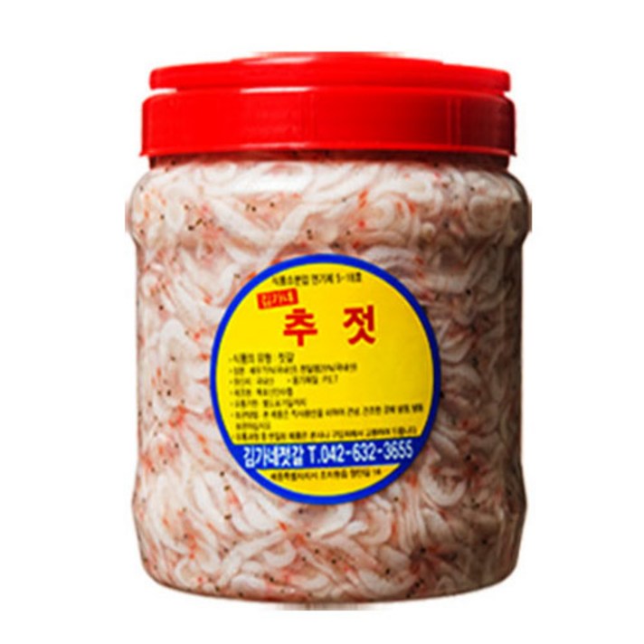  100%국내산 강경새우젓 추젓 2kg, 1개 