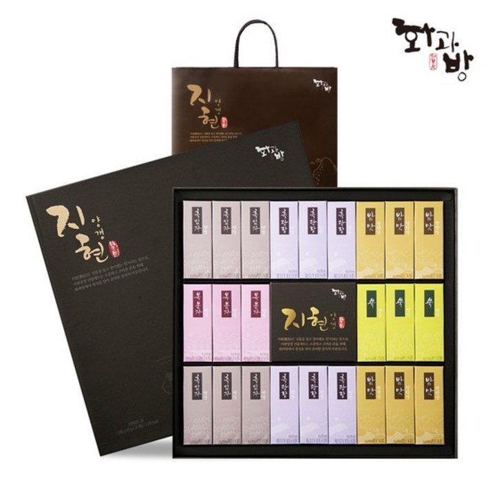 [화과방] 지현양갱3호세트+쇼핑백, 지현양갱3호+쇼핑백