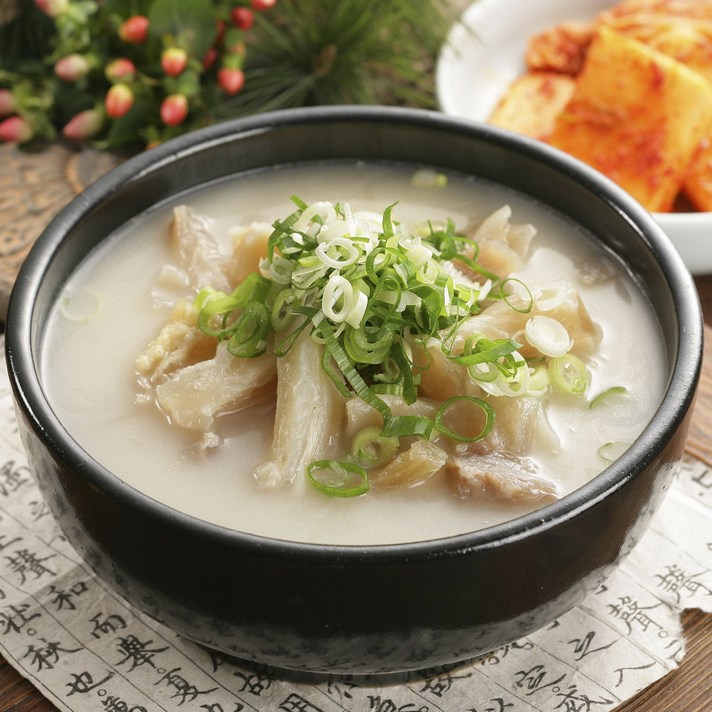 빛솜푸드 아바이 도가니 사골육수 수제 도가니탕(700g) 7개