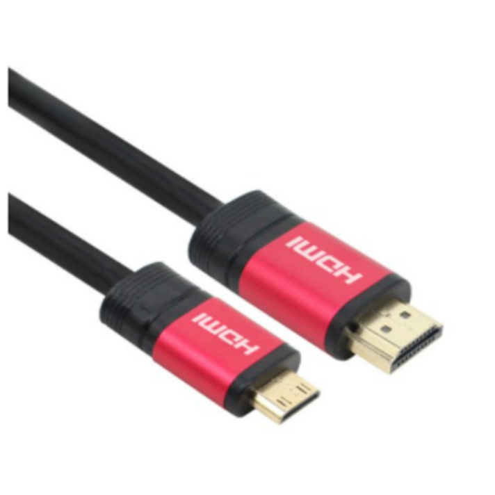 넥시 레드메탈 MINI HDMI V2.0 모니터케이블, 1개, 1.5m