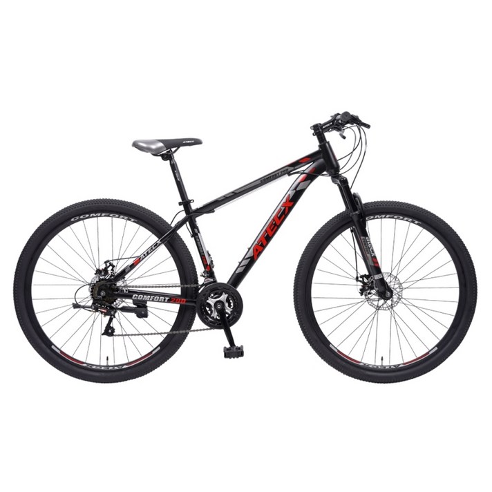 아텍스자전거 컴포트27.5D 22년형 COMFORT 27.5D 27.5인치MTB자전거, 블랙레드/미조립