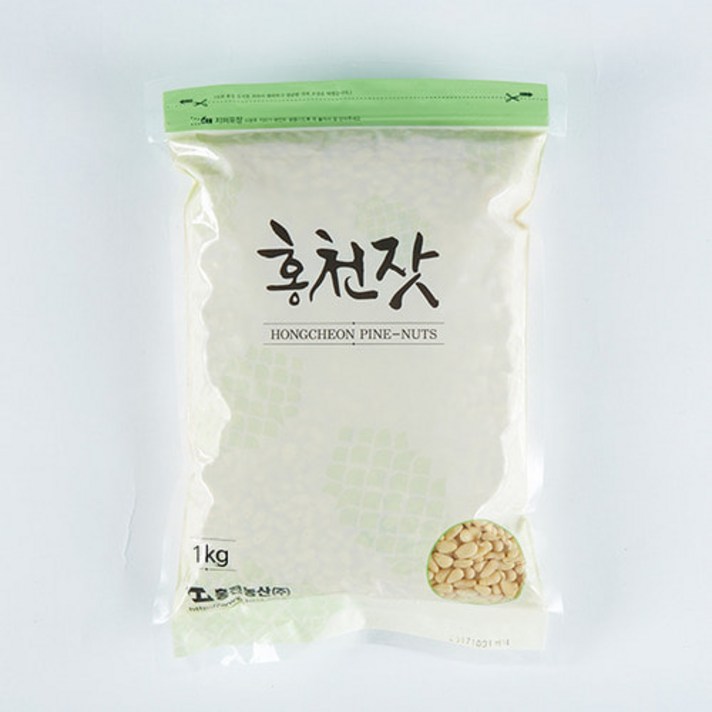 홍천 잣 국내산 뱃잣 햇잣 명품잣, 1개, 1kg