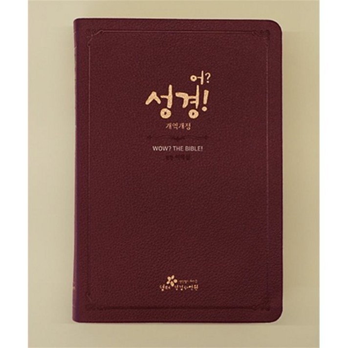  어? 성경! (개역개정/천연우피/버건디), 생터성경사역원 