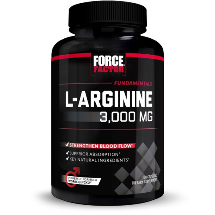 포스팩터 L-아르기닌 3000mg 캡슐, 150개입, 1개
