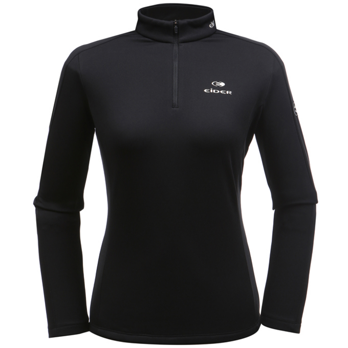 아이더 아이더(EIDER) 이월상품 여성용 파워스트레치소재 배색형집업티셔츠 신축성우수 안감기모 DWW19226 DOLF (돌프) β ZIP TEE Z11