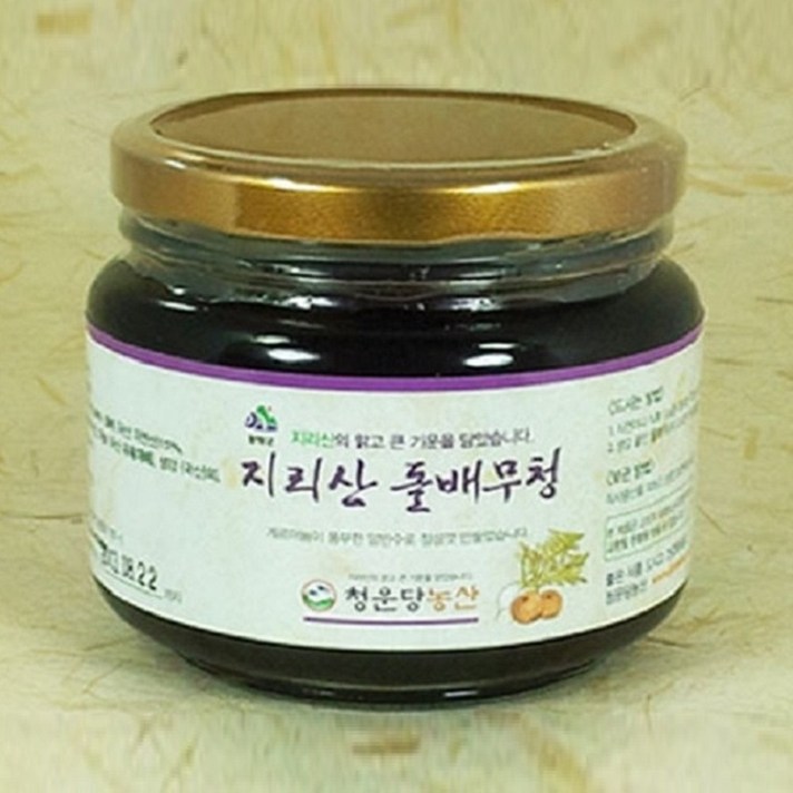 청운당농산 지리산 돌배무청 무엿 무조청, 1병, 500g