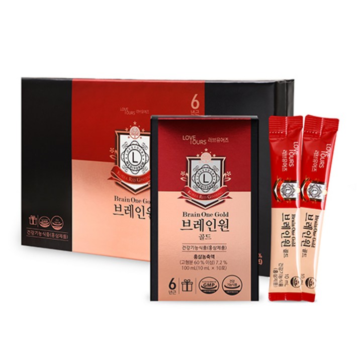 면역력+피로회복+기억력 개선+항산화+혈액흐름 개선 브레인원 골드 (3개월), 3세트