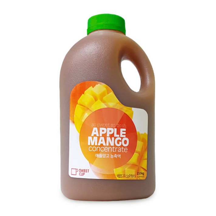 스위트컵 애플망고 농축액 2kg, 2L