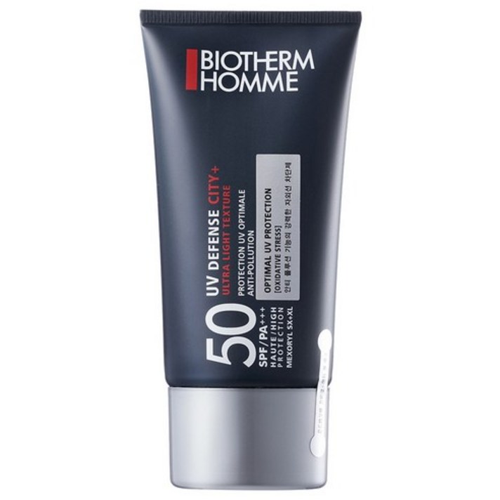 비오템 옴므 UV 디펜스 시티플러스 울트라 라이트 텍스쳐 SPF50 PA+++, 75ml, 1개