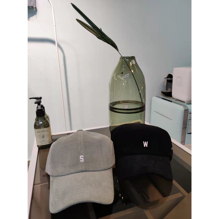 [iFASHION] 국산 데일리 무지 베이직 21F/W 겨울 볼캡 모자 (코듀로이 소/중/대)