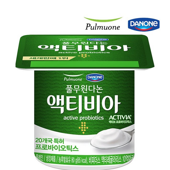 액티비아 플레인 80g*24개, 24개