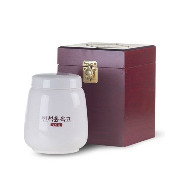 고종황제 어의가문의 경옥고 비법 제월당 변석홍옥고 정일품 1200g 도자기 포장
