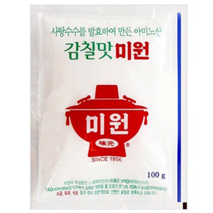 GT 대상 청정원 미원 감칠맛 미원 100g, 1개