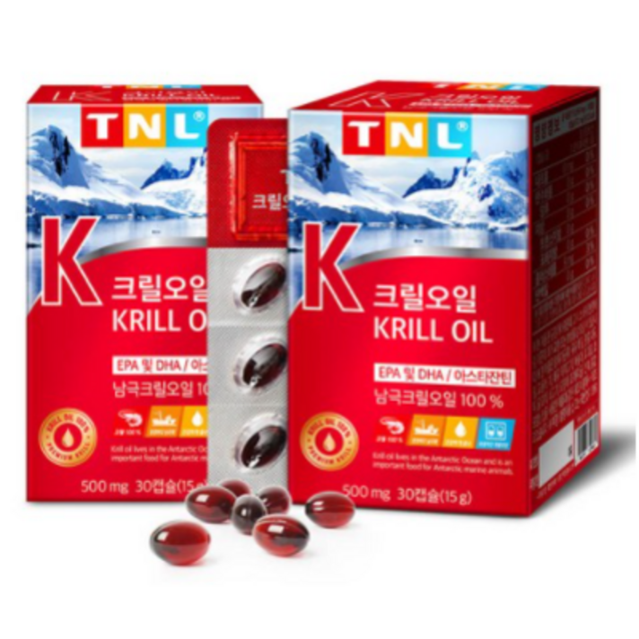 TNL 크릴오일, 15g, 6개