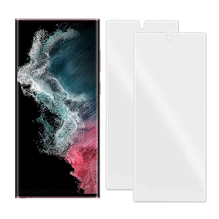 갤럭시 S22 울트라 SMS908N 깨지지 않는 PET 방탄 필름 지문인식 액정보호필름