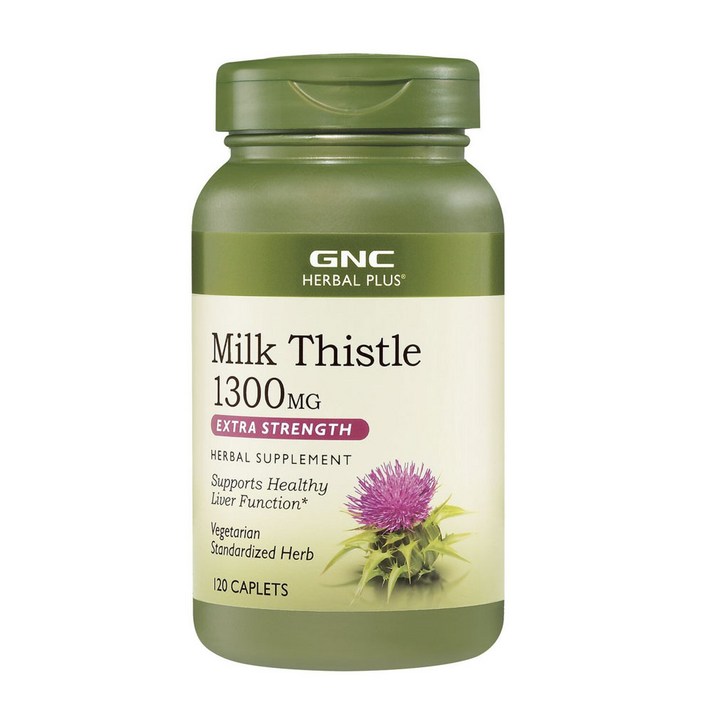  GNC 밀크씨슬 1300mg, 120정, 1개 