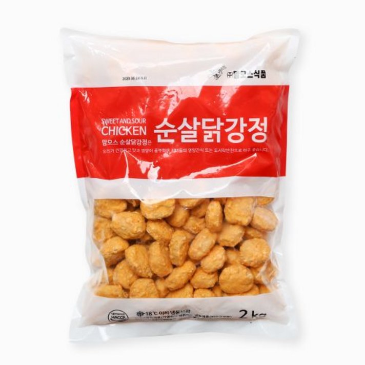 맘모스 순살닭강정 2kg 순살강정 [코리아타임스퀘어]