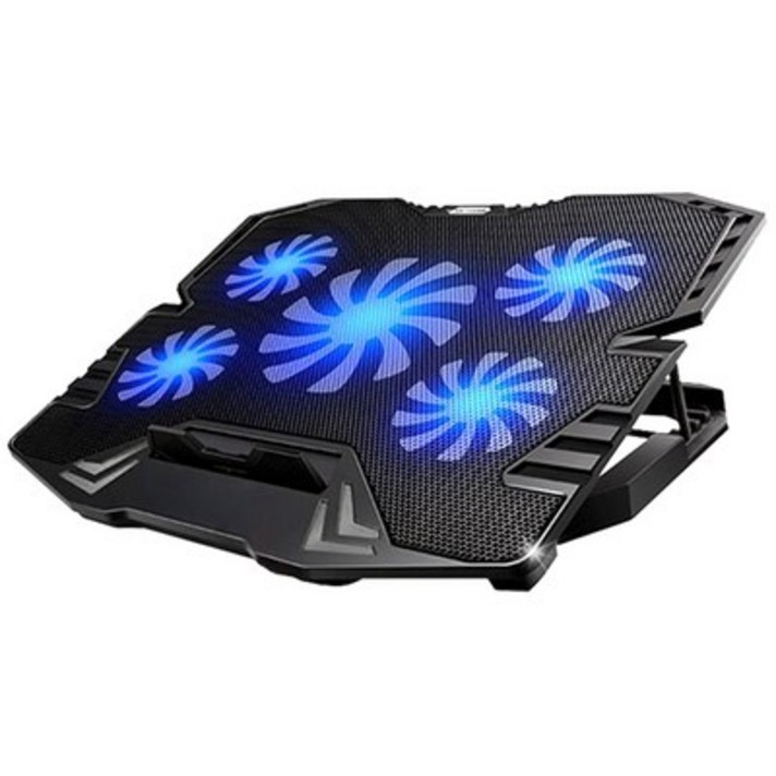 시스템게이트 얼리봇 Gaming Notebook Cooling Pad 태풍K5, 블랙