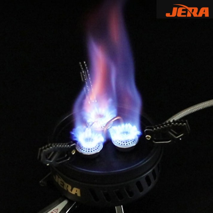 제라 3구고화력 로켓스토브A 블랙 호스버너 JB-103A