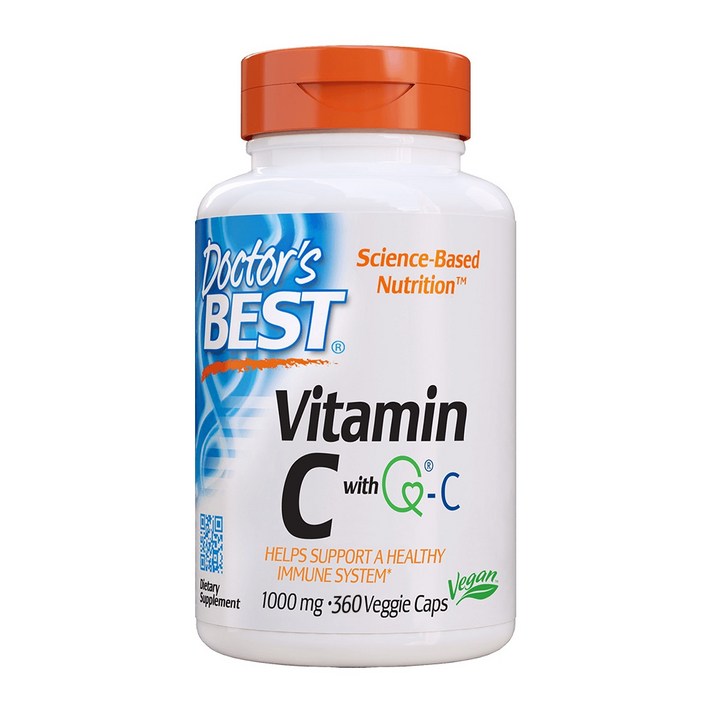 Doctor's Best 비타민 C 1000mg 베지캡, 360개입, 1개