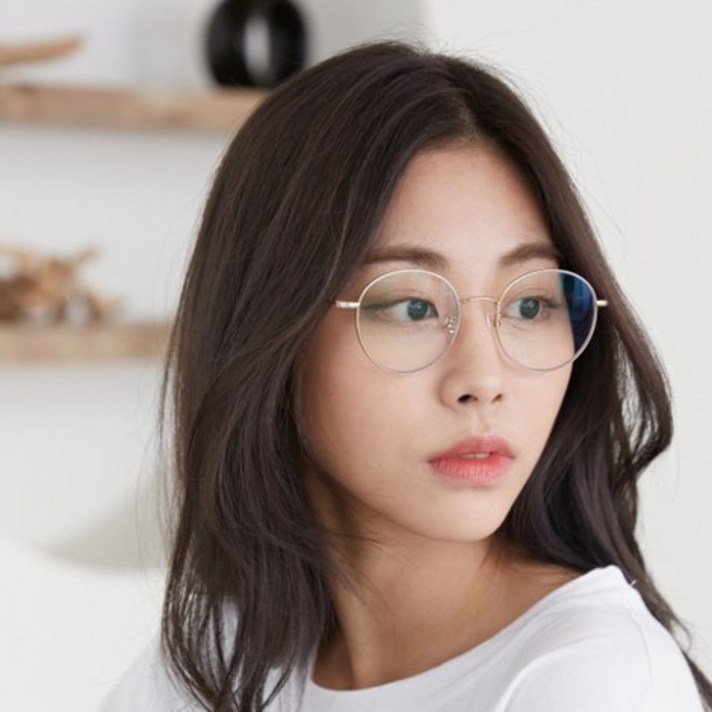 명품 블루라이트 차단 안경 남자 여자 패션 동글이 안경테
