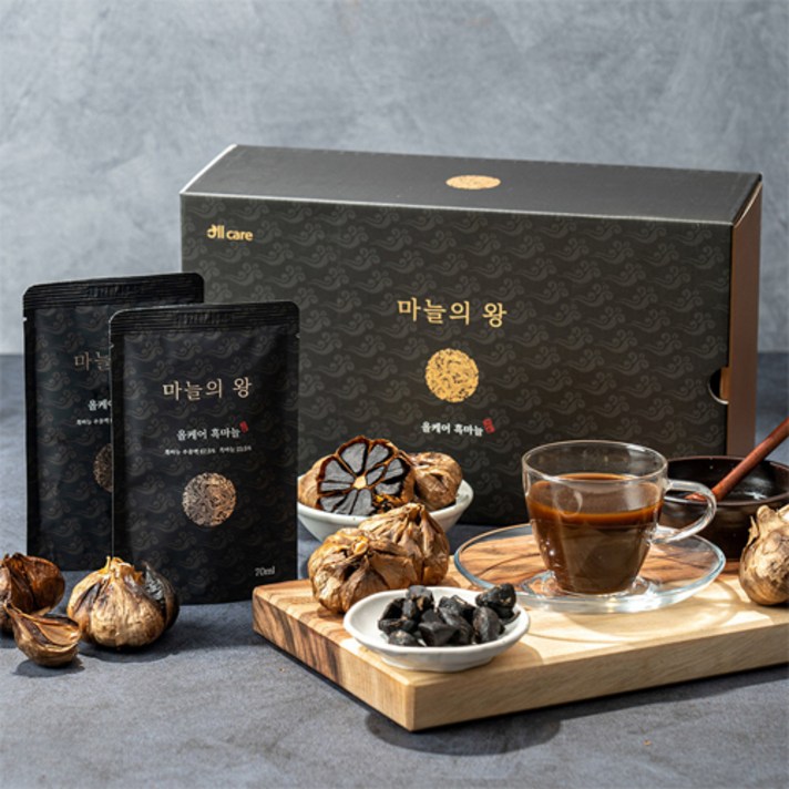 [웰빙바이오] 마늘의 왕 올케어 흑마늘 진액 70ml x 30개입