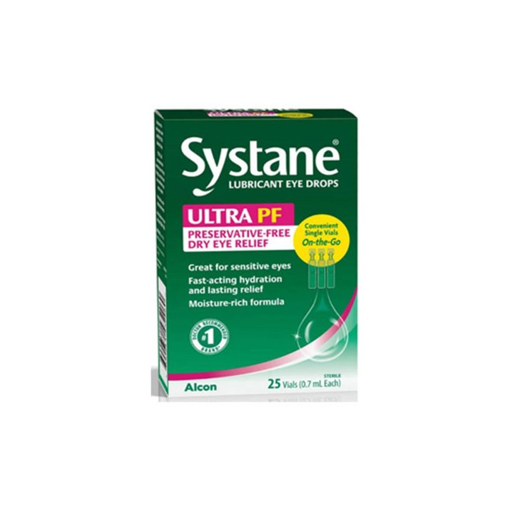 시스테인 울트라 일회용 점안액 인공눈물 2옵션 / Systane Ultra Lubricant Eye Drops 25Ct or 60Count, 1. 25개입