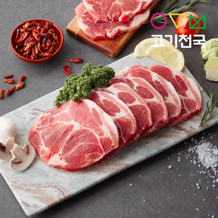  (고기천국) 목삼겹(구이용) 2.5kg [단품], 1개 