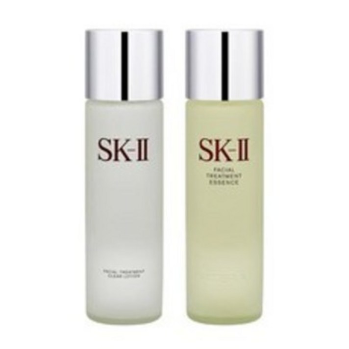 SK-II 페이셜 트리트먼트 에센스 230ml + 클리어로션 피테라 세트 화장품, 1세트