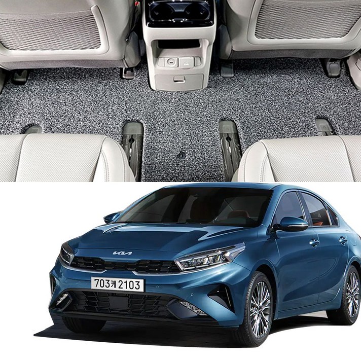 더뉴 K3 코일 매트 베스트 확장형, 올뉴K3(18년~21년), 트렁크-브라운