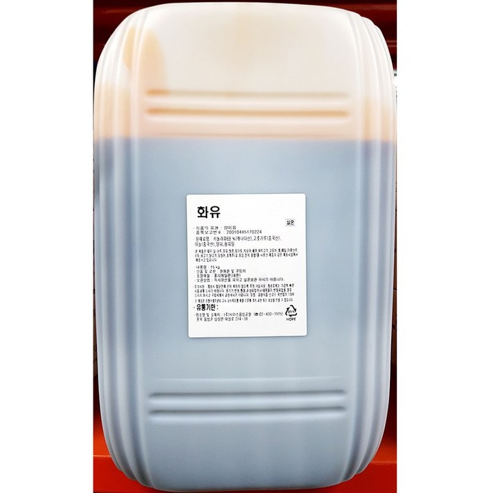 [빌리푸드]불맛기름 화유(시아스 15Kg)/고추기름 식자재 식당용 업소용 대용량 rhdnrlfma qnfaktrlfma