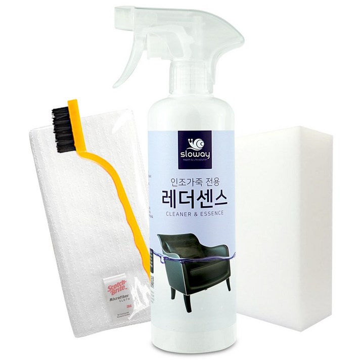 레더센스 가죽쇼파 가죽가방 인조 가죽클리너, 1개, 500ml