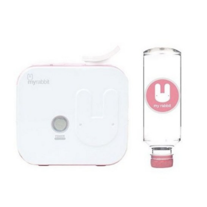 우리텍 마이래빗 토끼 터치 무드 보틀 가습기 + 물병, DJ-162P(핑크)