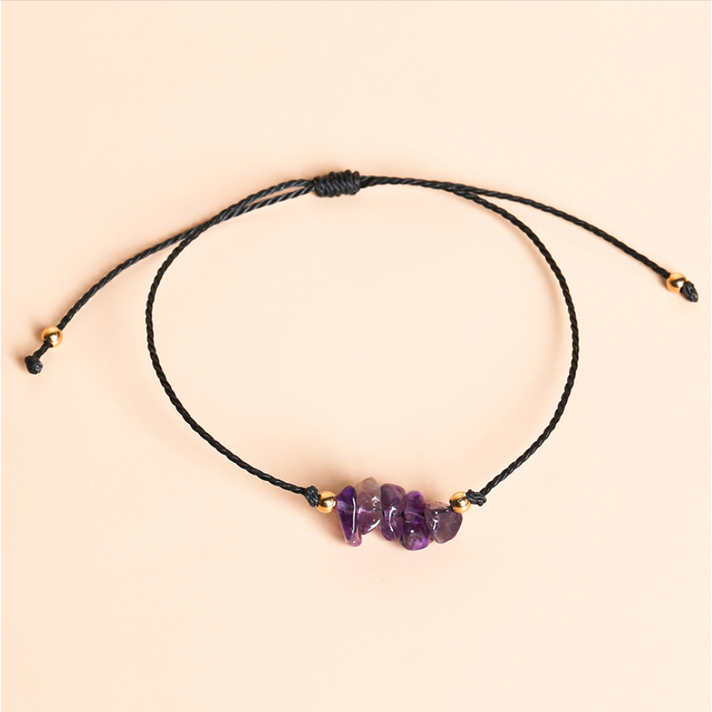 행운을 가져다주는 수정 팔찌 우정 팔찌