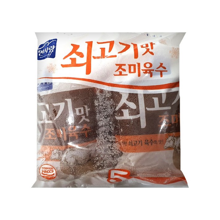 면사랑 냉면육수 쇠고기맛 물냉면 조미육수팩 1.7kg