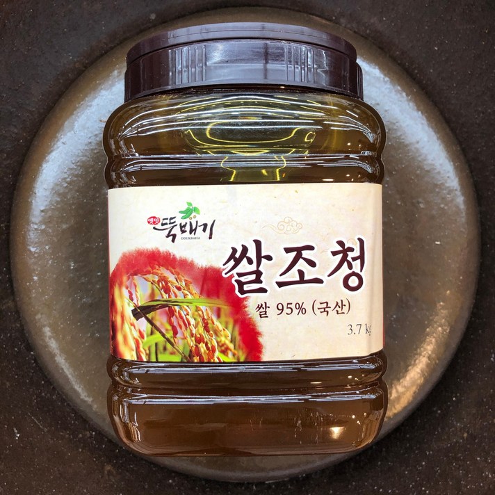 [동아백화점] 옛맛뚝배기 [쌀조청 국산 100%] 3.7kg, 1개