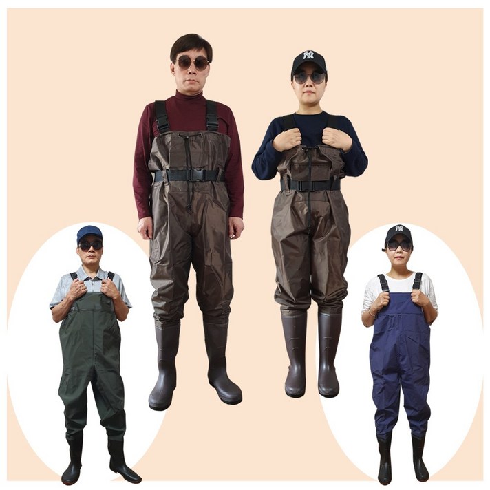 가슴 장화, 일반형 네이비