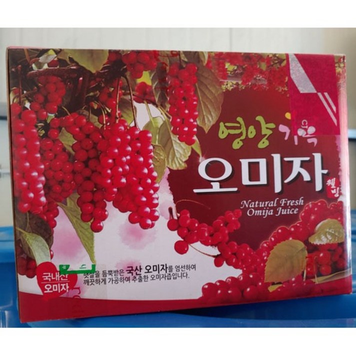  문경오미자 오미자즙 50팩 1박스, 102g, 50개, 100ml, 1개 