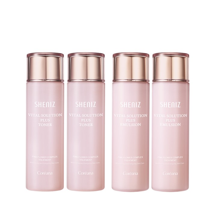 
                                                        코리아나 바이탈 플러스 탄력강화 스킨 토너2+에멀젼2, 4개, 150ml
                                                    