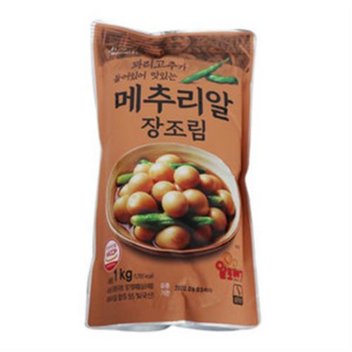 정원식품 메추리알장조림1kg 실온