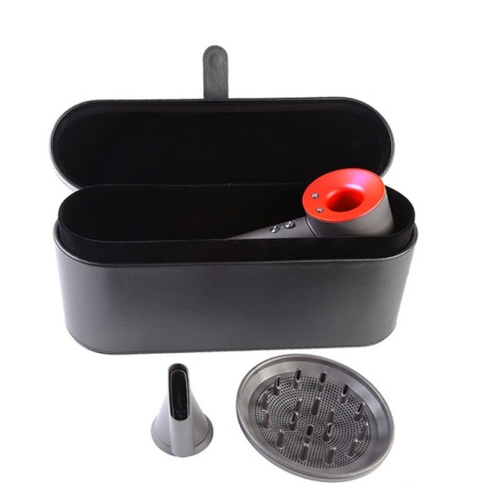 고데빗 히피 봉 아이롱펌 속볼륨 뿌리볼륨 고데기 5 in 1 다기능 헤어 드라이어 빗 뜨거운 공기 러 헤어 컬러 스트레이트닝 컬링 아이언 링 헤어 차홍 청담 스타일, 영국, 빨간색 2 선물 상자