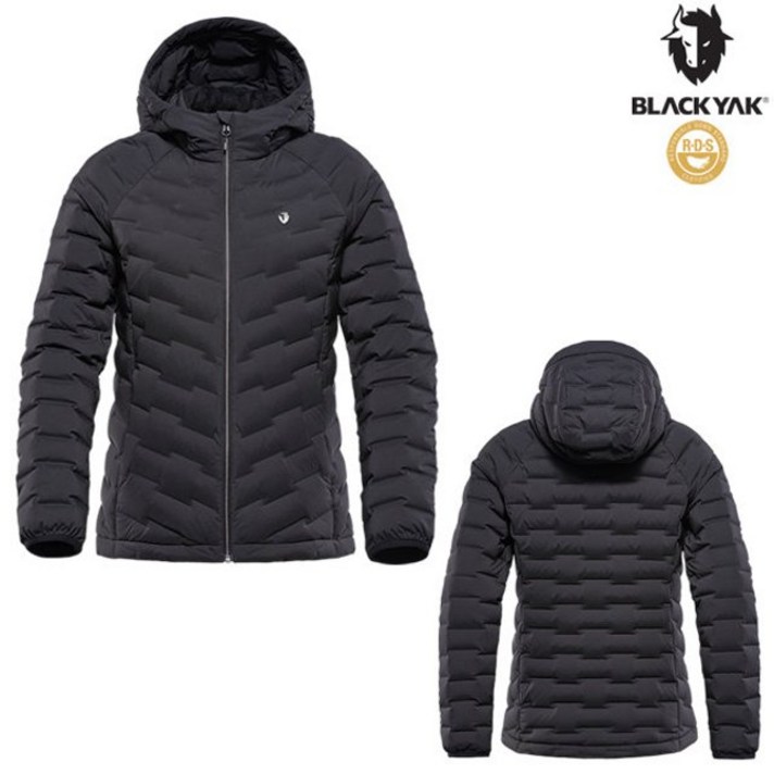 BLACKYAK [블랙야크] 21FW 여성 동절기 후드 무봉제 구스다운 B펜타튜브다운자켓#2 1BYPAW1503